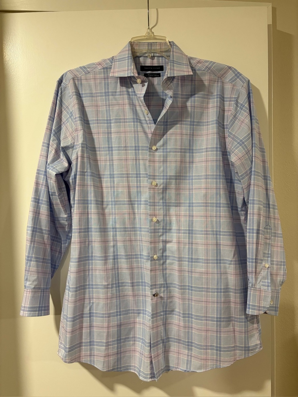Pink and Blue Button-down